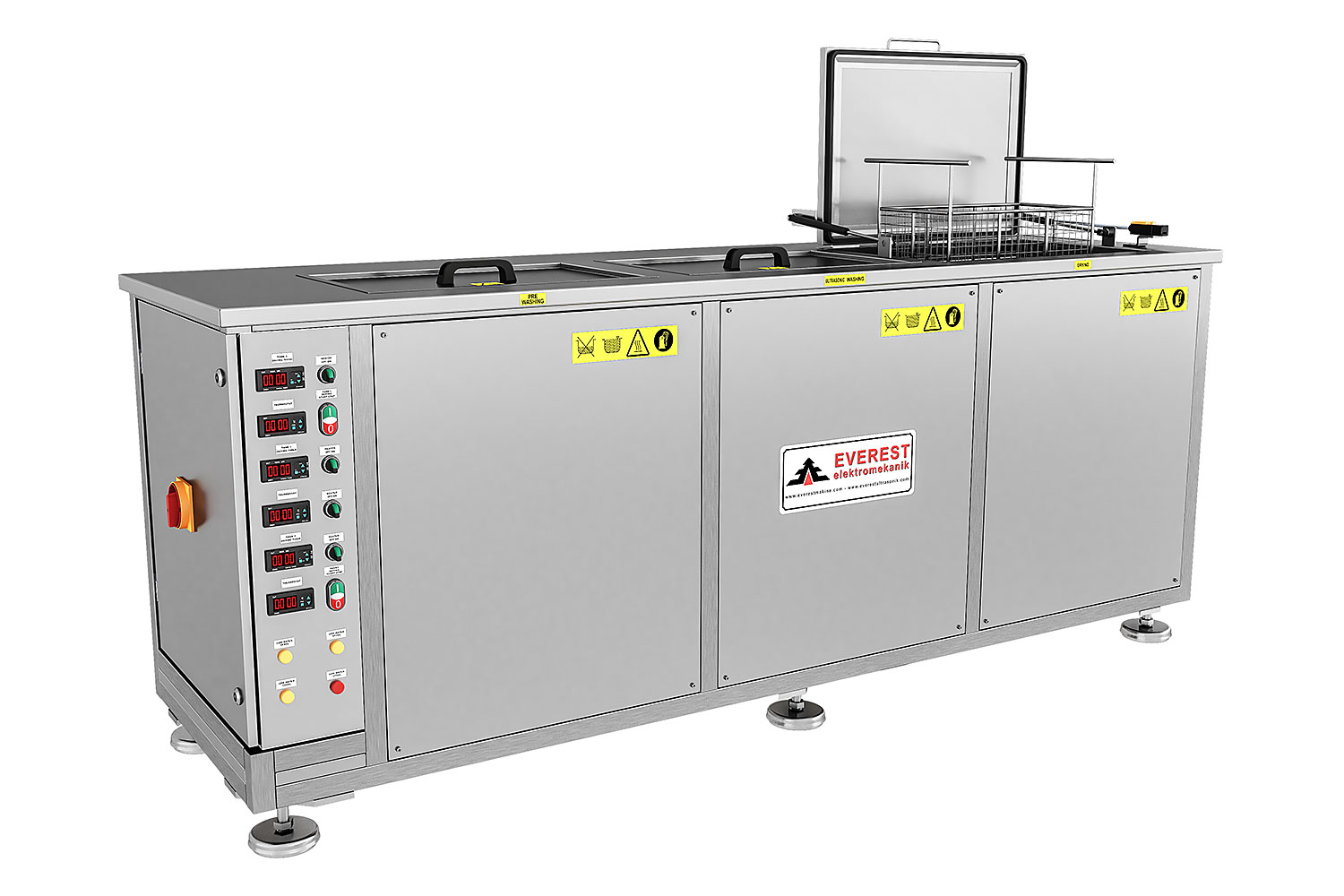 MultiClean 3 - 60 - Mehrstufige Ultraschall-Reinigungssysteme