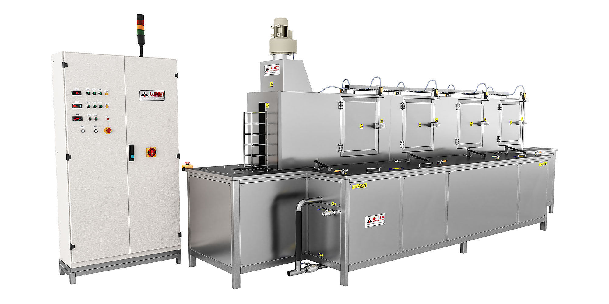 TunClean - Tunnel-Sprühreinigungsmaschinen